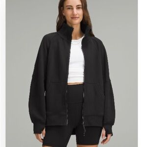 Lululemon scuba oversized funnel neck full zip